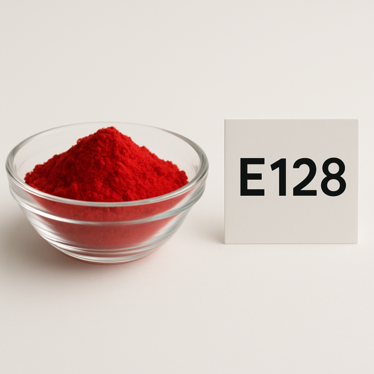 E128 – Červeň 2G - Emulgátory
