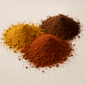 E172 – Oxidy a hydroxidy železa